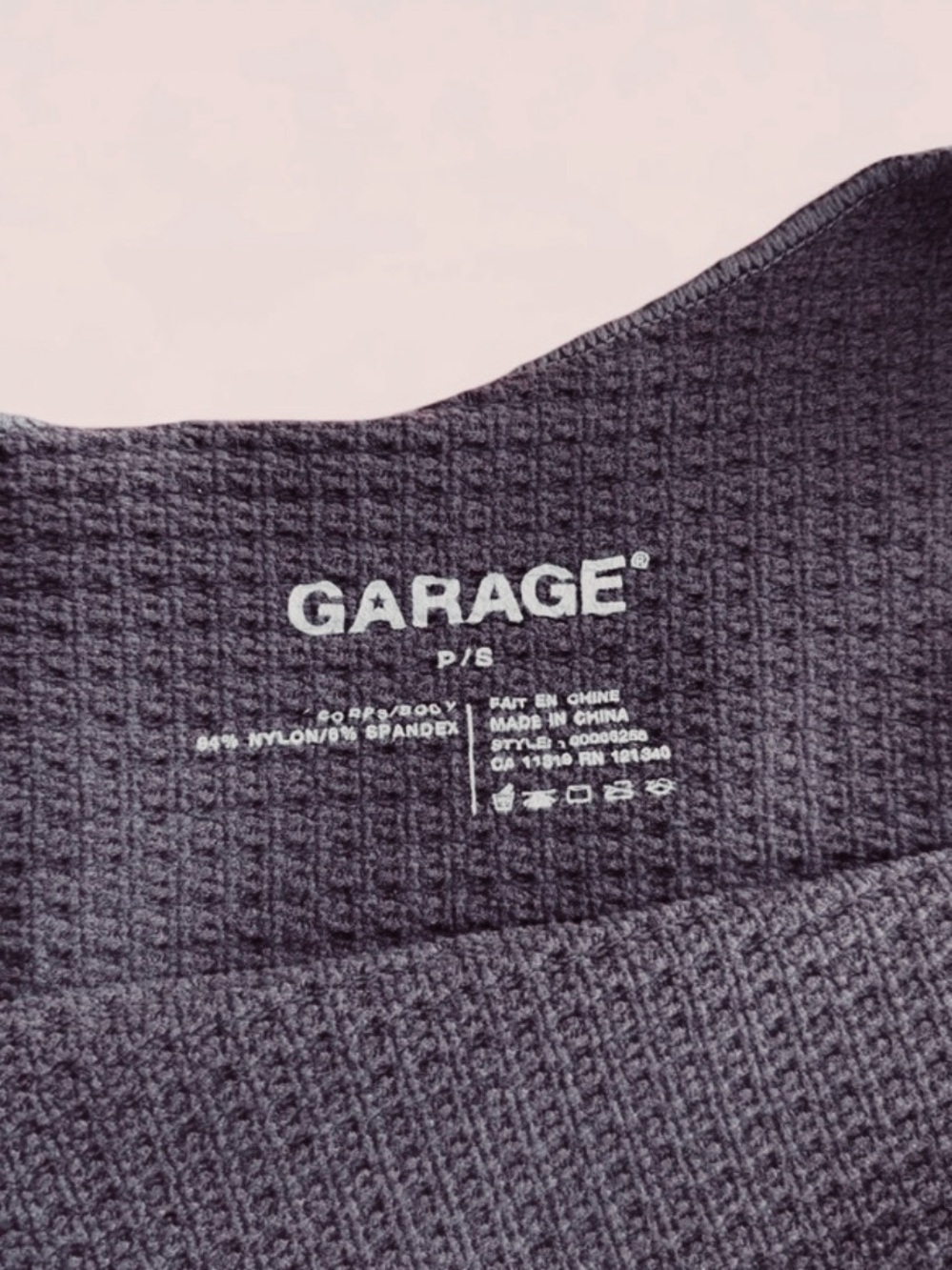Garage Crop Top - Picture 3 of 3